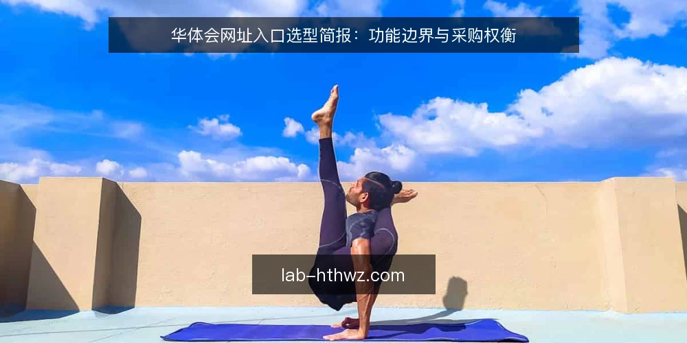 华体会网址入口选型简报:功能边界与采购权衡 — 明确使用需求与评估范围 配图