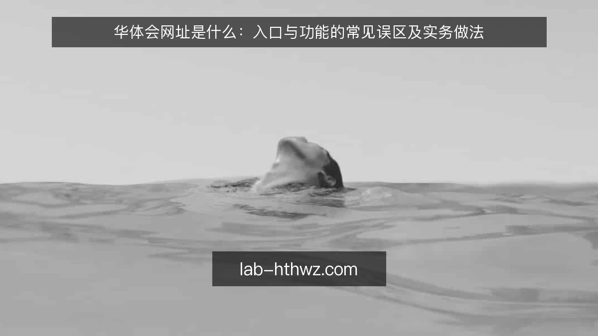 华体会网址是什么:入口与功能的常见误区及实务做法